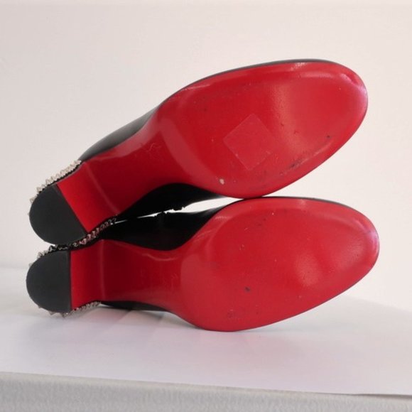 Christian Louboutin Suzi Folk 85 Ankle Boot - Picture 8 of 8